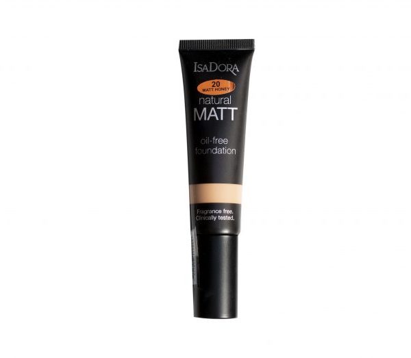 کرم پودر ایزادورا Natural Matt شماره ۲۰ Matt honey عسلی تیره