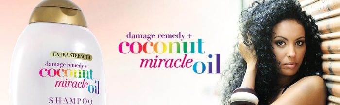 شامپو روغن نارگیل میراکل او جی ایکسOGX Extra Strength Damage Remedy +Coconut Miracle Oil Shampoo