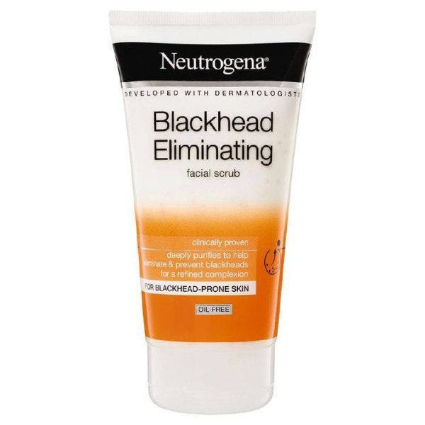 اسکراب روزانه ضد جوش سر سیاه نوتروژیناNeutrogena Blackhead Eliminating Daily Facial Scrub