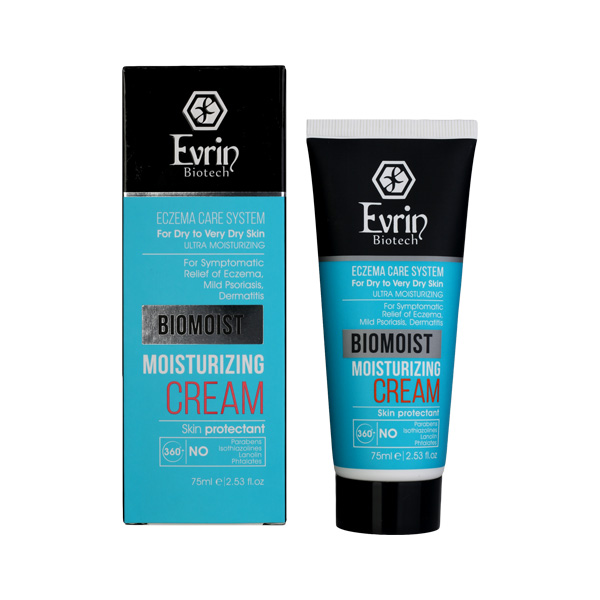 Evrin Biotech Ecezama care system for dry to very dry skin BIOMOIST moisturizing cream