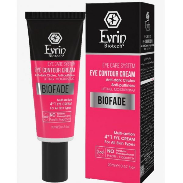 Evrin Biotech eye care system eye contour crem Anti_dark Circles,Anti_puffiness Lifting,Moisturizing BIOFADE Multi_action4*1eye cream for all skin types0