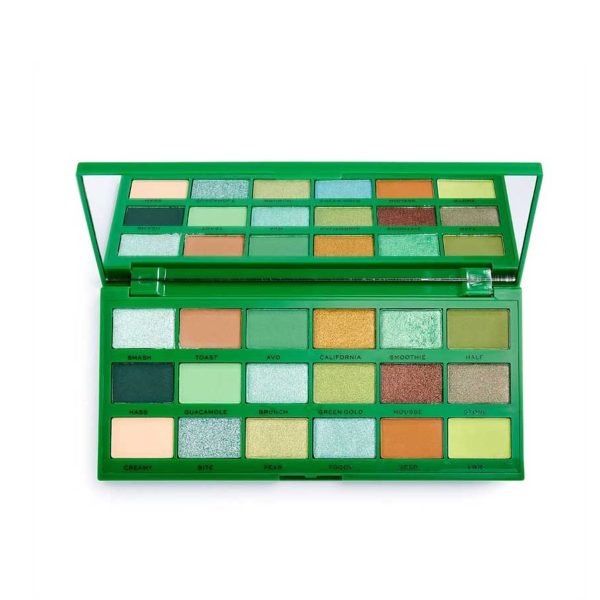 پالت سایه چشم آووکادو رولوشن Revolution tasty avocado eye shadow palette
