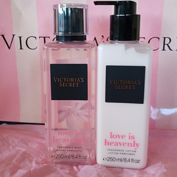 بادی میست زنانه لاو ایز هونلی ویکتوریا سکرت Victoria's Secret Love is Heavenly Body Mist