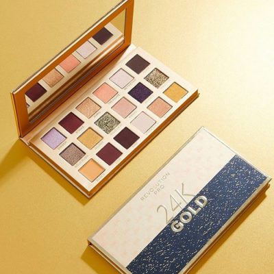 پالت سایه رولوشن پرو 24K گلدRevolution PRO 24K Gold Eyeshadow Palette
