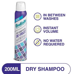 شامپو خشک دی فریز باتیستBatiste Dry Shampoo Defrizzing
