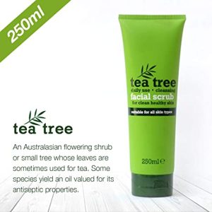 اسکراب صورت درخت چای 250 میلی لیتر برای انواع پوستTea Tree Facial Scrub 250ml For All Skin Types