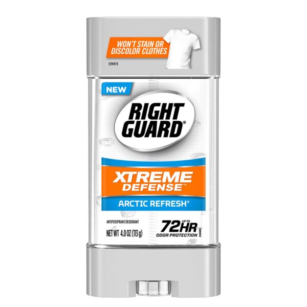 مام ضد تعریق 72 ساعته رایت گارد Right Guard Xtreme Defense 5 Arctic Refresh Antiperspirant