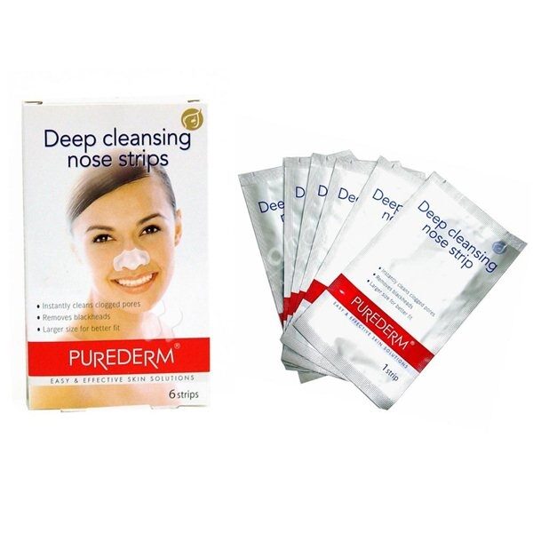 چسب پاک کننده عمیق بینی پیوردرم Purederm Deep Cleansing Nose Strips