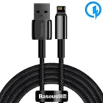 کابل تبدیل USB به لایتینیگ بیسوس مدل CALWJ طول 2 متر توان 2.4 آمپر