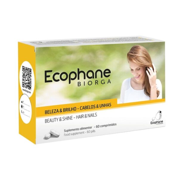 قرص اکوفان درمان ریزش مو و ناخن شکننده Ecophane hair loss fragile nails