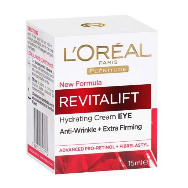 کرم دور چشم لورال رویتالیفت LOreal Revitalift حجم 15 میلی لیتر