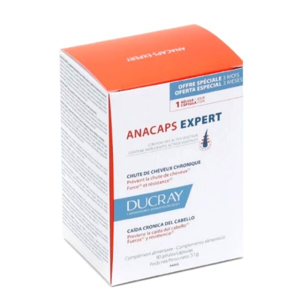 کپسول آناکپس اکسپرت anacaps expert مناسب ریزش موی هورمونی و شدید ۹۰ عددی