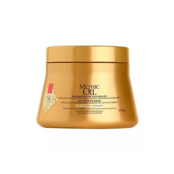 ماسک مو مغذی موهای ضخیم Mythic Oil لورال 200ml