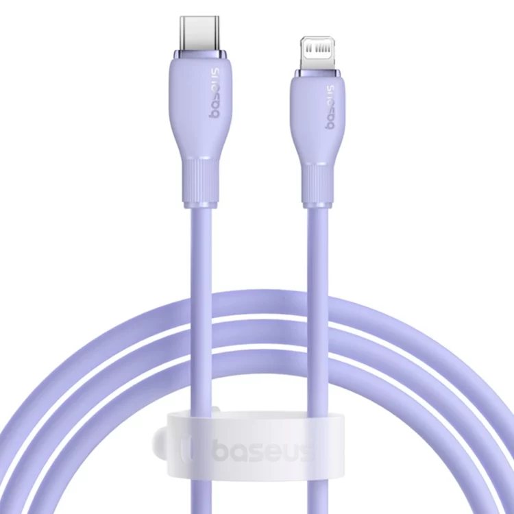 کابل تبدیل تایپ سی به لایتنینگ بیسوس مدل CB000053 با توان 20 وات و طول 1.2 متر