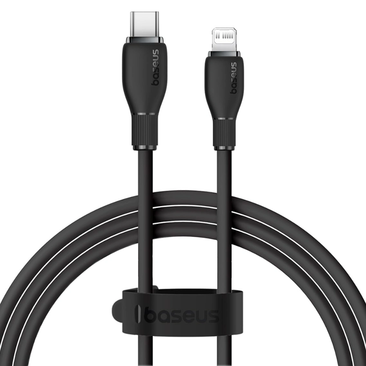 کابل تبدیل تایپ سی به لایتنینگ بیسوس مدل CB000053 با توان 20 وات و طول 1.2 متر