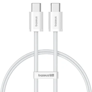 کابل تبدیل تایپ سی به تایپ سی بیسوس مدل CB000064 با توان 100 وات و طول 2 متر