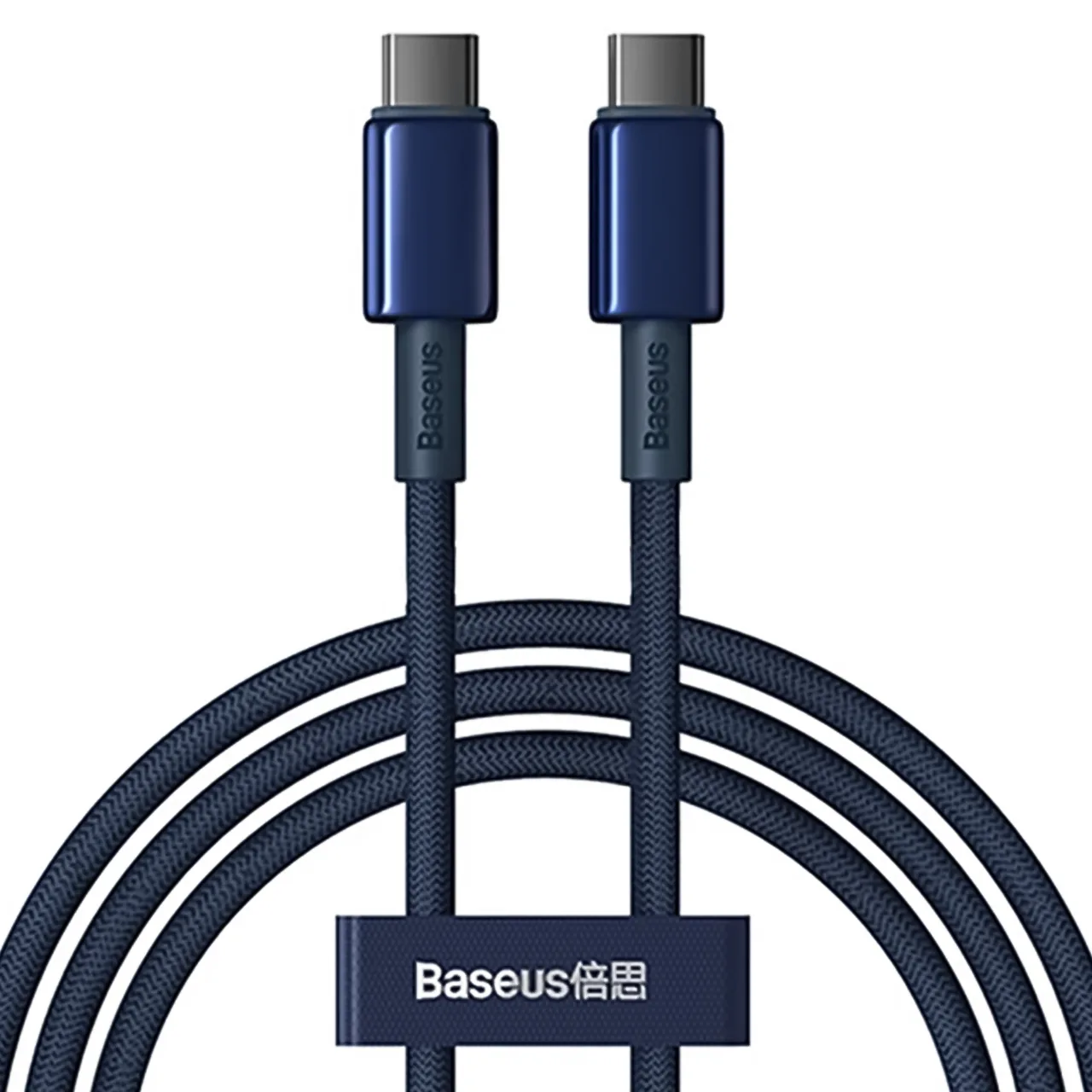 کابل تبدیل تایپ سی به تایپ سی بیسوس مدل Tungsten Gold با توان 100 وات