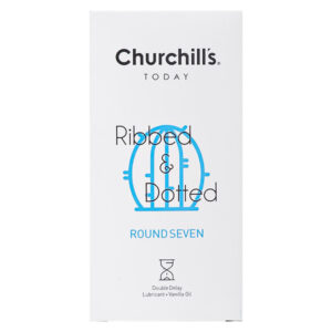 کاندوم خاردار و شیاردار Round Seven چرچیلز بسته 12 عددی